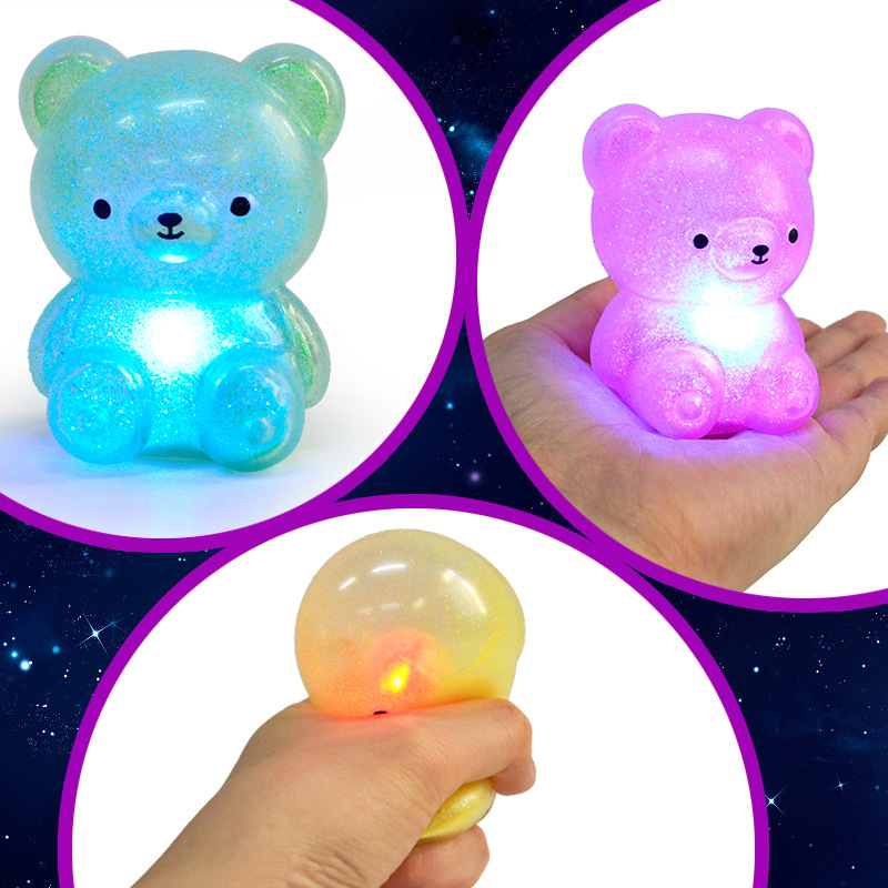 Squish Bear Dekompresyon Oyuncakları Sevimli Ayı Sıkma Oyuncak