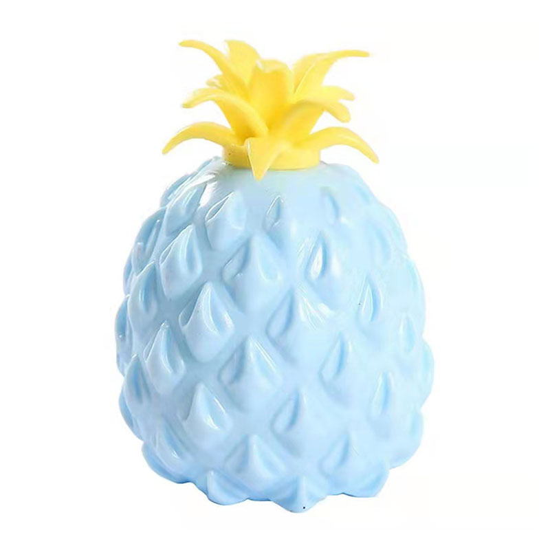 Ananas Duyusal Squishies Topları Sıkıştırılmış Stres Giderici Oyuncak